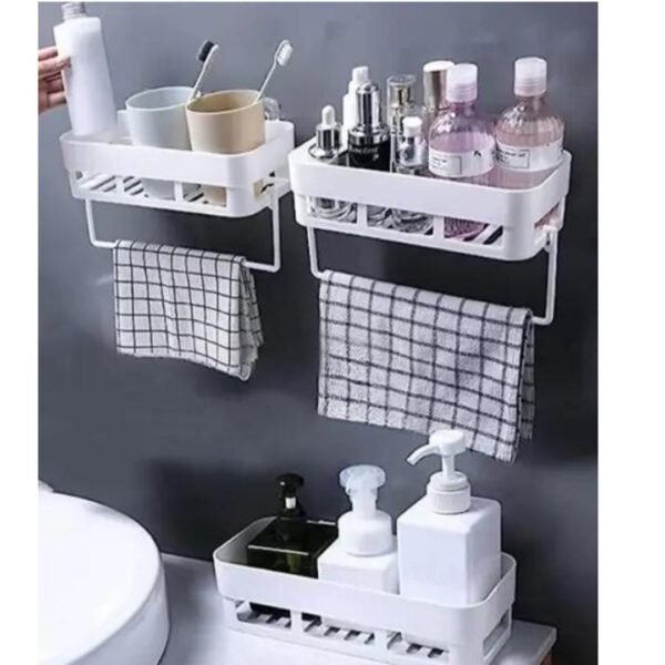 Super New 4-PC Bathroom Shelf Set - Image 3
