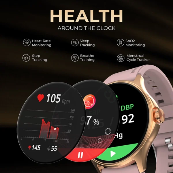BeatXP Sigma Smartwatch(PINK)